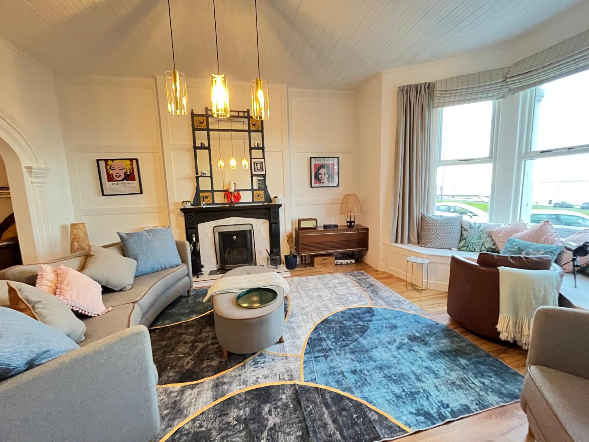 Stunning 3 Bed Seafront Mansion Building Sleeps 6 Adults Or 8 With Kids Apartment Portrush Ngoại thất bức ảnh